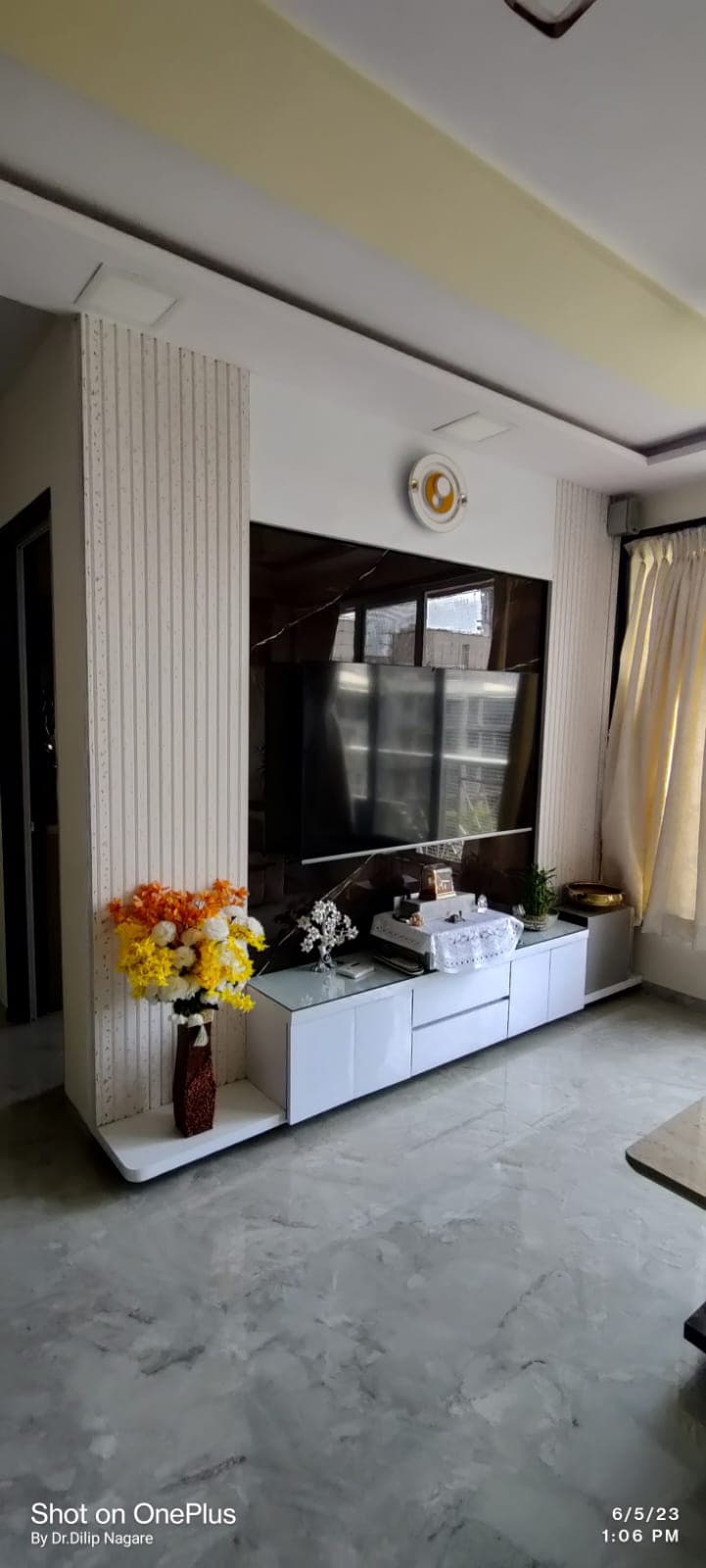 Modern TV Console Living Room - Malhar Interior