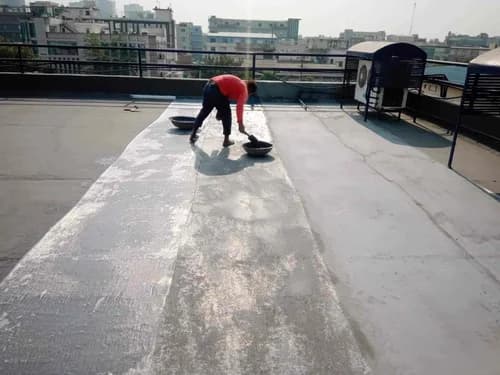 Heat Torch Membrane Fixing